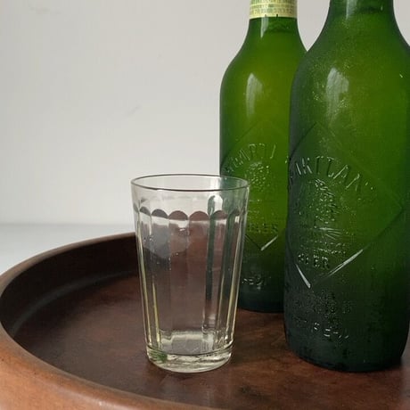 昭和期アンカーグラス 小サイズ  高さ約9cm  SGF刻印  MADE IN JAPAN  気泡ガラス ヴィンテージグラス