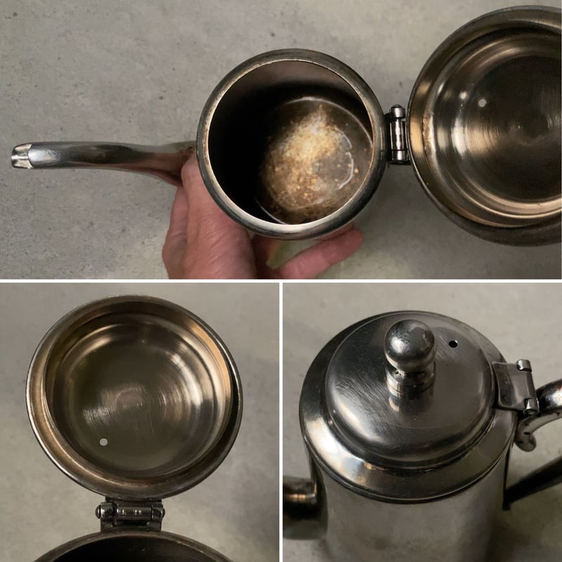 YUKIWA　ユキワ ウォーターポット　コーヒーポット　ステンレス　 昭和レトロ YUKIWAステンレスミルクポットR6668 : 昭和レトロ食器雑貨通販