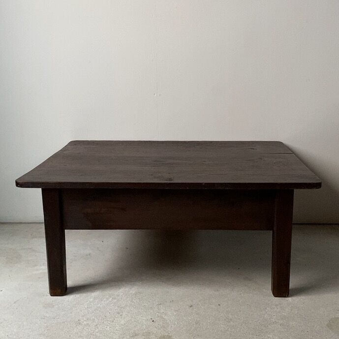 1070 ヴィンテージ　杉の文机　ローテーブル　引き出し　古家具　古道具　レトロ 1070 ヴィンテージ 杉の文机 ローテーブル 引き出し 古家具 古道具