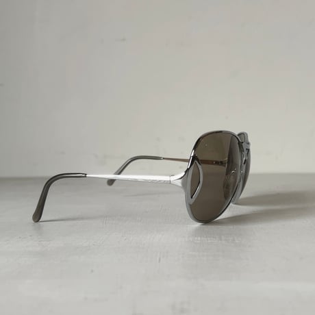 Christian Dior クリスチャンディオール D59　サングラス シルバーフレーム アイウェア 眼鏡 メガネ オールドディオール ヴィンテージ ケース付き 中古良品