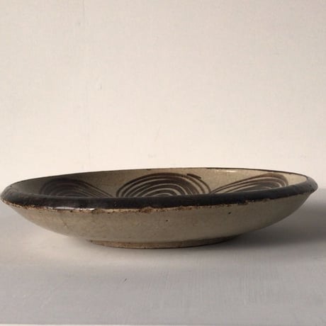 古瀬戸  馬の目  大皿 26.5cm    実用古美術 骨董品  古民藝 江戸後期〜明治期