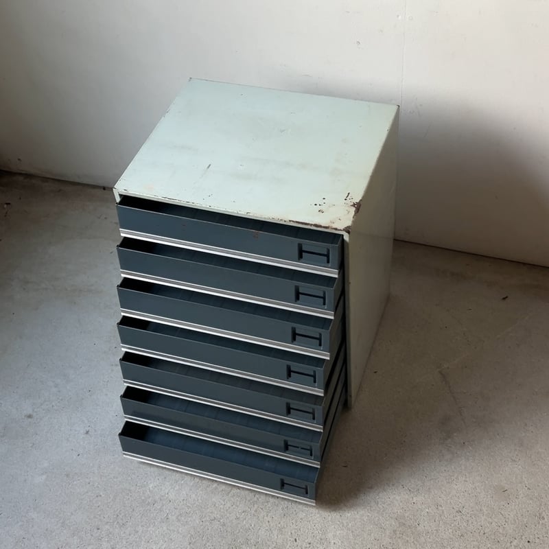 PLUS LETTER CASE プラスレターケース 7杯小引き出し A4 スチール引出し