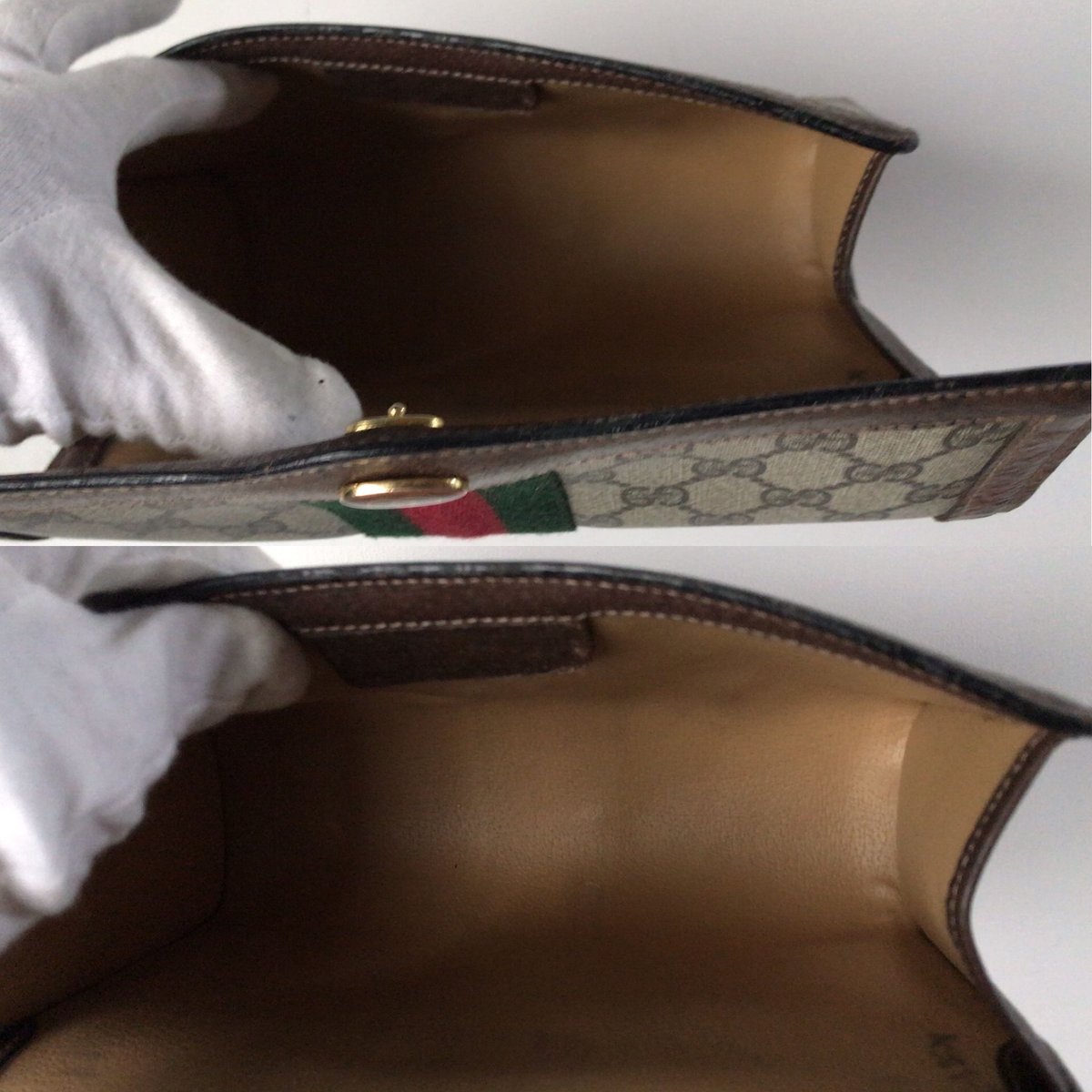 GUCCI オールドグッチ セカンドバッグ クラッチバッグ GG柄 GUCCI オールドグッチ セカンドバッグ クラッチバッグ GG柄