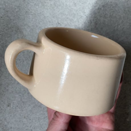 (B)  Wallace  ウォレス. (Desert ware). デザートウェア  ヴィンテージ マグカップ  アメリカ ダイナーマグ 50s 60s made in USA
