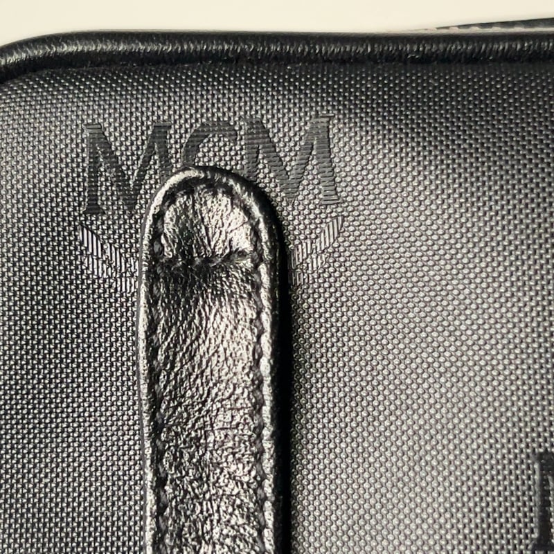 MCM オールドエムシーエム ヴィセトス柄 モノグラム ブラック