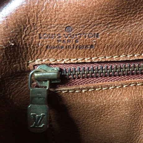LOUIS VUITTON ルイヴィトン ウィークエンドPM M42425 中古 ヴィンテージ ピッグスキン  トートバッグ 鞄  made in france
