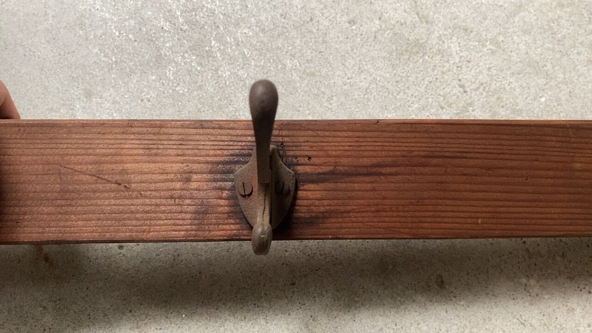 WALL HOOK ヴィンテージ ウォールフック 戦前 昭和初期 壁掛けフック4