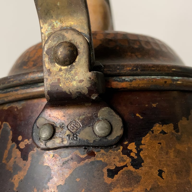 【未使用品】銅製ベルケトル　島本製作所 島本製作所 やかん 銅製 ベルケトル 銅 ケトル ヴィンテージ