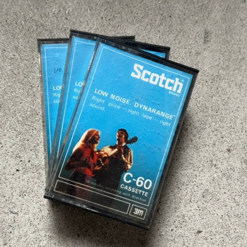 Scotch 3M LOW NOISE DYNARANGE C-60 スコッチ ヴィンテー