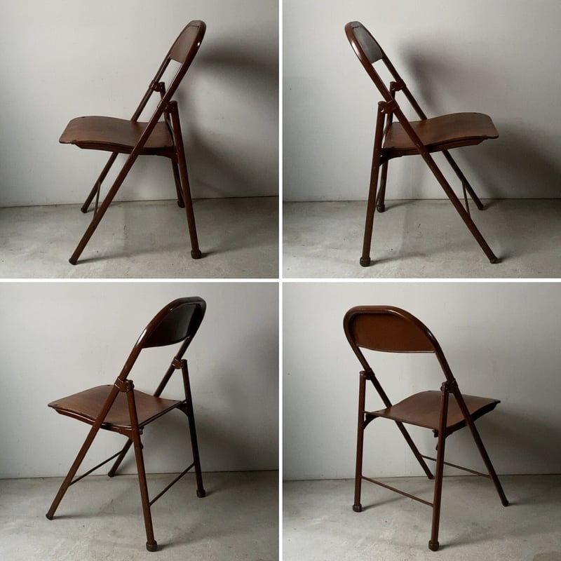 50-60s USヴィンテージ フォールディングチェア American seating ...