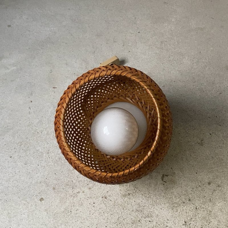 yamagiwa ヤマギワ 近藤昭作 「竹のあかり」1灯タイプ 縦型 竹製