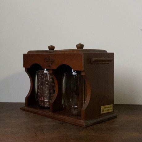 KONO コーノ  コーヒービーンズボトル  ヴィンテージボトル 珈琲豆ストック瓶 保存瓶 KONO COFFEE SYPHON 美品
