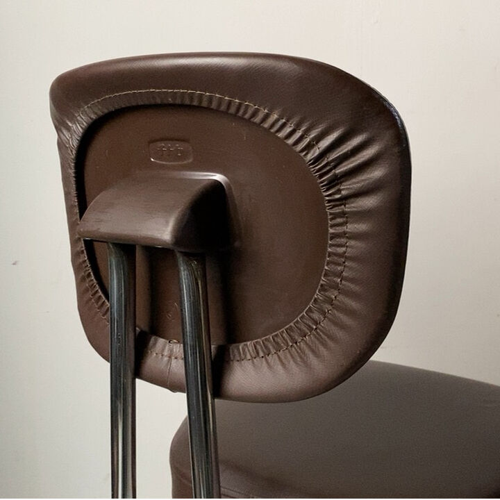 オールド チトセ 焦茶の事務椅子 ヴィンテージオフィスチェア