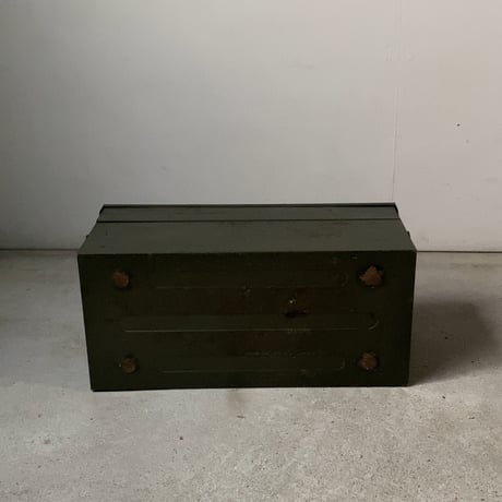 S.P  TOOL BOX  2M-350  エスピー ツールボックス ミリタリーグリーン 両開き クラシック ヴィンテージツールボックス 良品