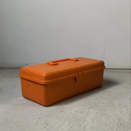 RUBICON オールドルビコン 小さなタックルボックス ルアーボックス 釣り具入れ  1970年代 ヴィンテージツールボックス 工具箱 トレーあり 良品