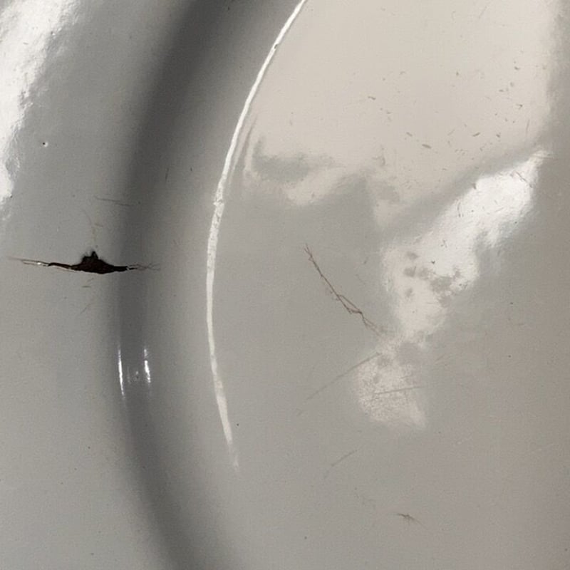 SKER SWEDEN スエーデン製 ヴィンテージ ホーロー皿 24cm 2枚セット