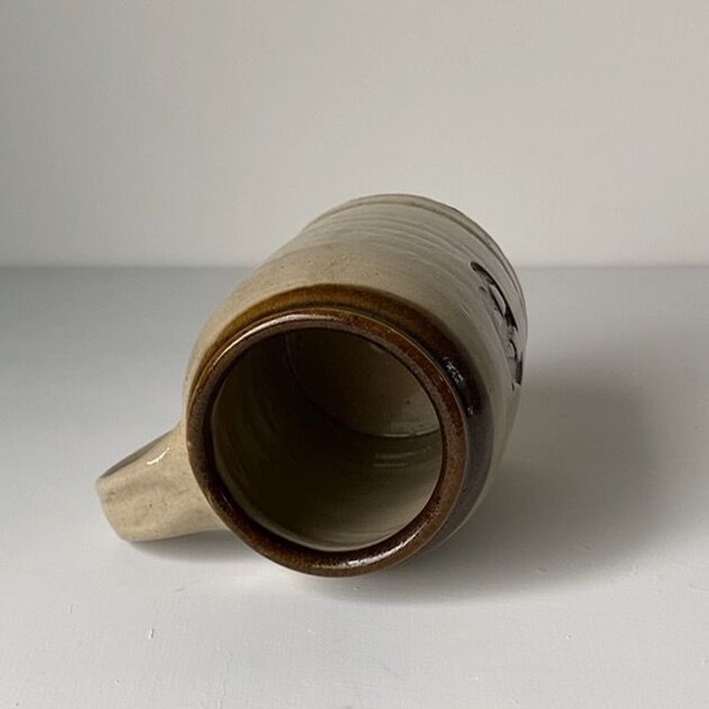 益子焼 濱田庄司とアサヒビールのコラボプロダクト 通称ABビアジョッキ