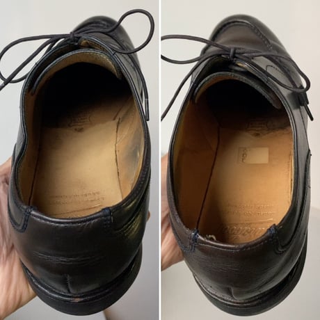 Paraboot パラブーツ  シャンボード  ダークブラウン size 8 1/2 Uチップ paratex ラバーソール 中古品