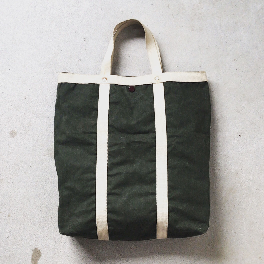 50s 60s USA製 ヴィンテージ キャンバストートバック 手打ちリベット