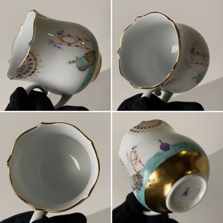 MEISSEN  マイセン  アラビアンナイト  千夜一夜物語  コーヒーC/S（23582）No.1 (モチーフ1番) 未使用品