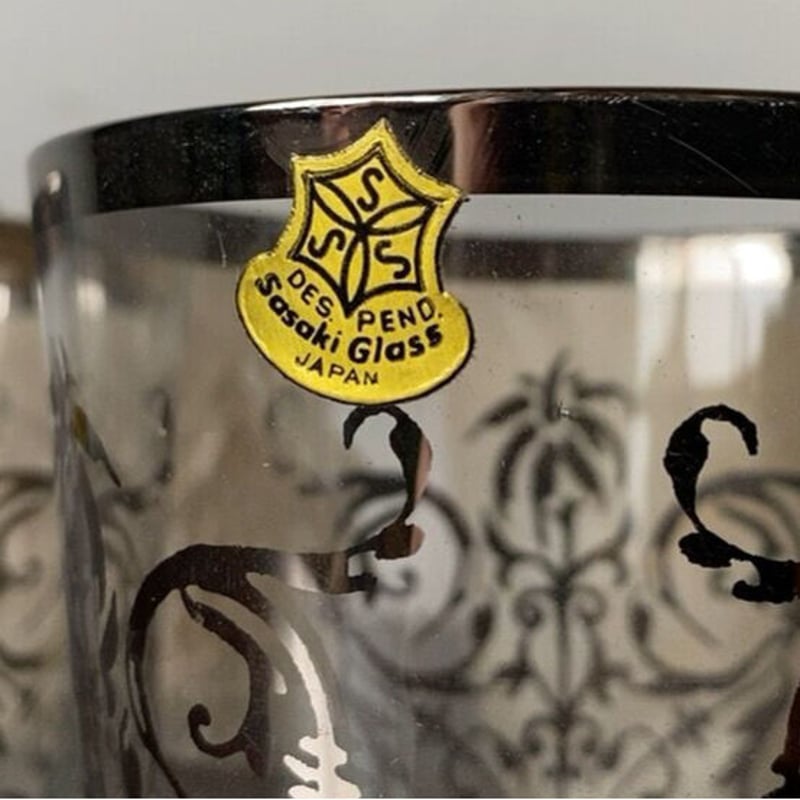 TOYO-SASAKI GLASS 東洋佐々木ガラス 昭和期 デッドストック ガラス