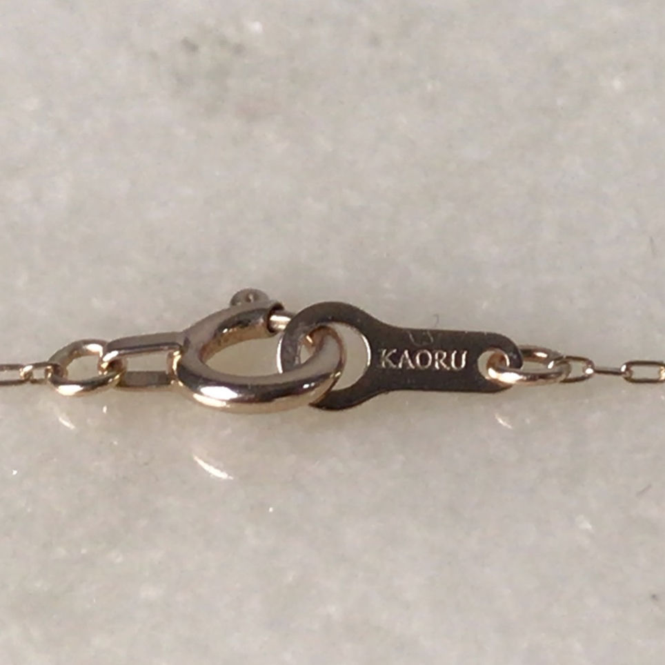 KAORU カオル ゴールドネックレス K10YG 箱有り 中古極美品 | GobaTools