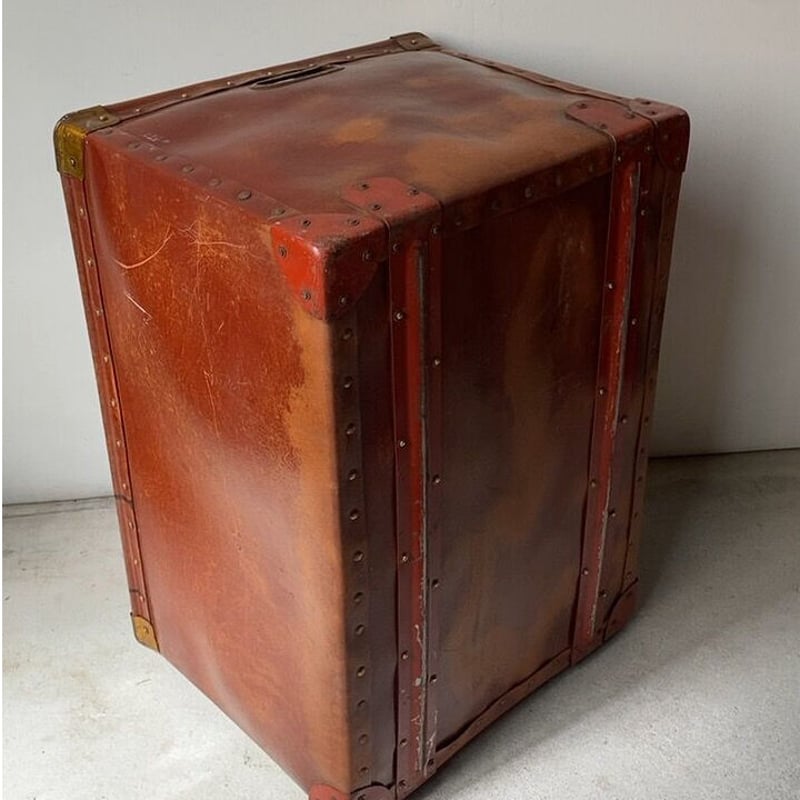 ヴィンテージ　ボテ箱　収納ボックス 収納ケース　収納　赤いボックス