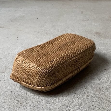 小さい柳行李 22cm  古い飯行李  おむすび箱  お弁当箱  ヴィンテージクラフト  昭和期