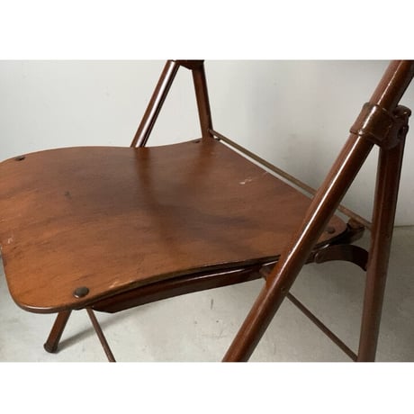 50-60s  USヴィンテージ フォールディングチェア  American seating company  アメリカンシーティングカンパニー アメリカ製   折り畳み椅子  made in USA