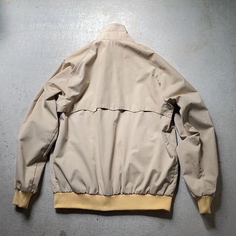 LACOSTE ラコステ (IZOD LACOSTE  アイゾッド ラコステ) スイングトップ 70s 80s ヴィンテージ コットンブルゾン  ラグランスリーブ   ベージュ/ライトイエロー
