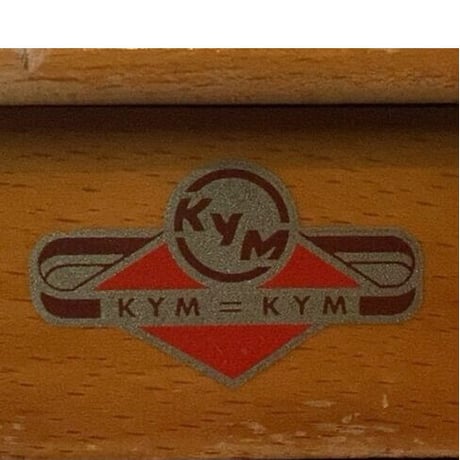 ドイツ KYM社製コーヒーミル  50〜60s ヴィンテージミル 木製回転式手動ミル 実働品
