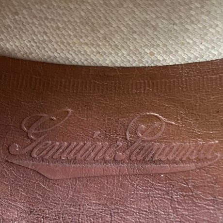 SuperOrionHat   SPECIALLY MADE FOR HANKYU DEPARTMENT STORE  阪急百貨店別注品 戦前阪急BOX付き ヴィンテージパナマハット実寸頭周約56cm