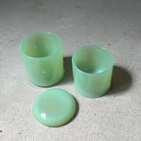 SHISEIDO  資生堂 花椿会 2001年 花椿クラブ記念品 コットンポットキャリックス ヴィンテージアイテム 古道具