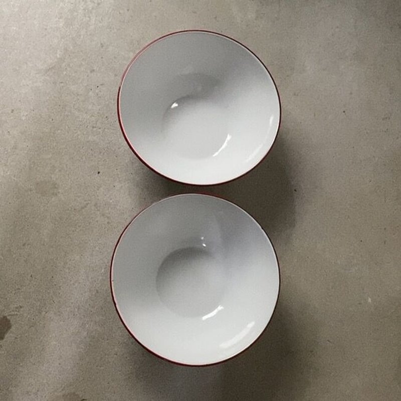 creamsoda当時ものホーローヴィンテージ ヴィンテージ フタ付きホーローボウル／グリーン | MILMOUNTAIN STORE