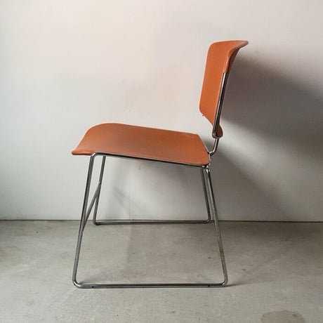 Steelcase社製 スタッキングチェア 50s 60s ミッドセンチュリー スチールケース  古い椅子 アメリカヴィンテージ USA ダイニング