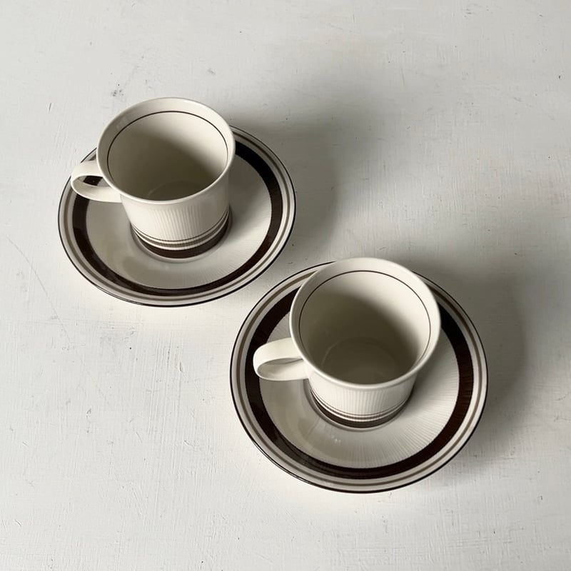 NIKKO ニッコー オールドカップ&ソーサー箱入5客セット ダーク NIKKO ニッコー オールドカップ&ソーサー箱入5客セット ダーク