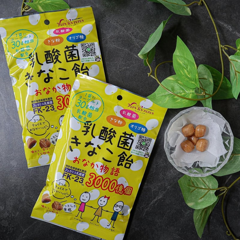 おなか物語 乳酸菌きなこ飴 3袋セット | Vers les reves