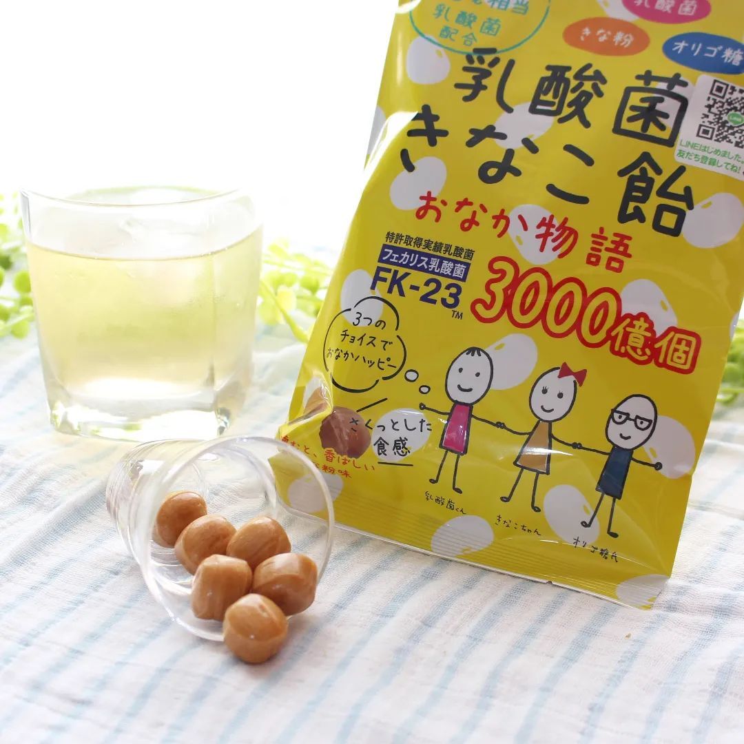 おなか物語 乳酸菌きなこ飴 3袋セット | Vers les reves