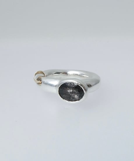 Atlica ｜ Silver トルマリネイテッドクォーツ Ring