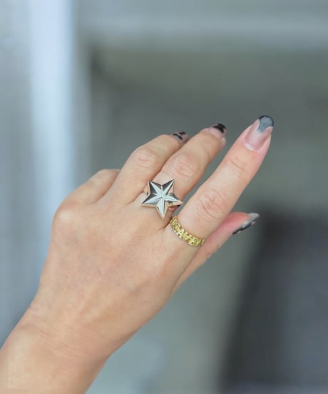 【better jewelry/ベタージュエリー】One Star Ring