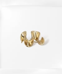 【JAMIRAY】  Organic sculpture brooch-GOLD