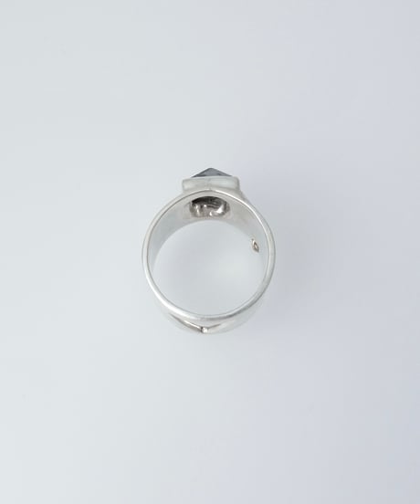 Atlica ｜ Silver スノウフレークスオプシディアン Ring