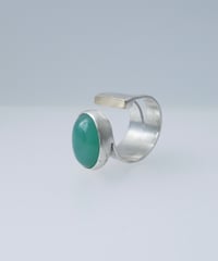 Atlica ｜ Silver クリソプレーズ Ring