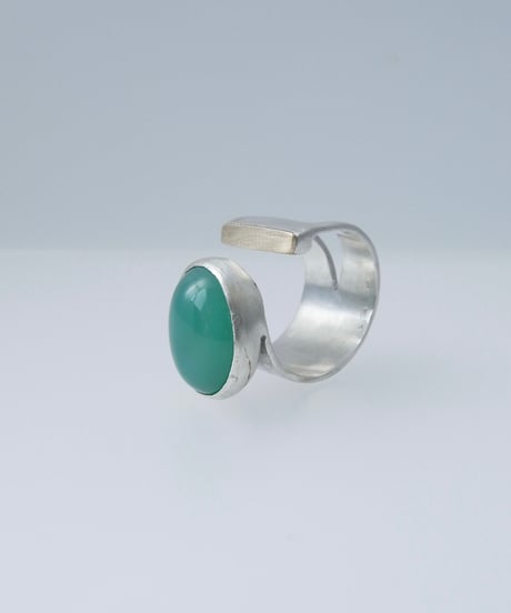 Atlica ｜ Silver クリソプレーズ Ring