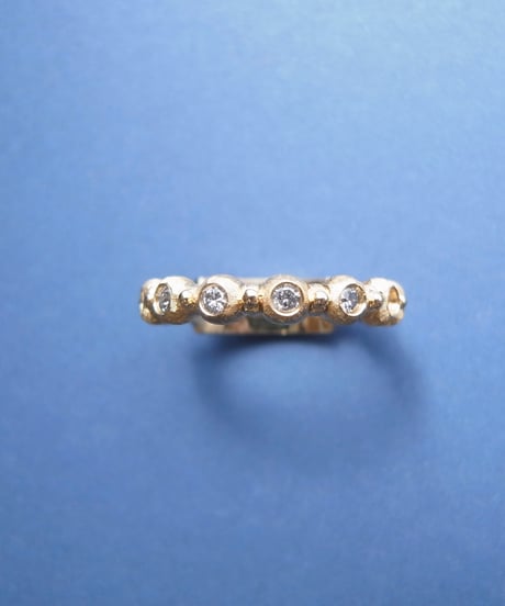 【Yasushi Sekine】リング／Yellow／グレイDia／2