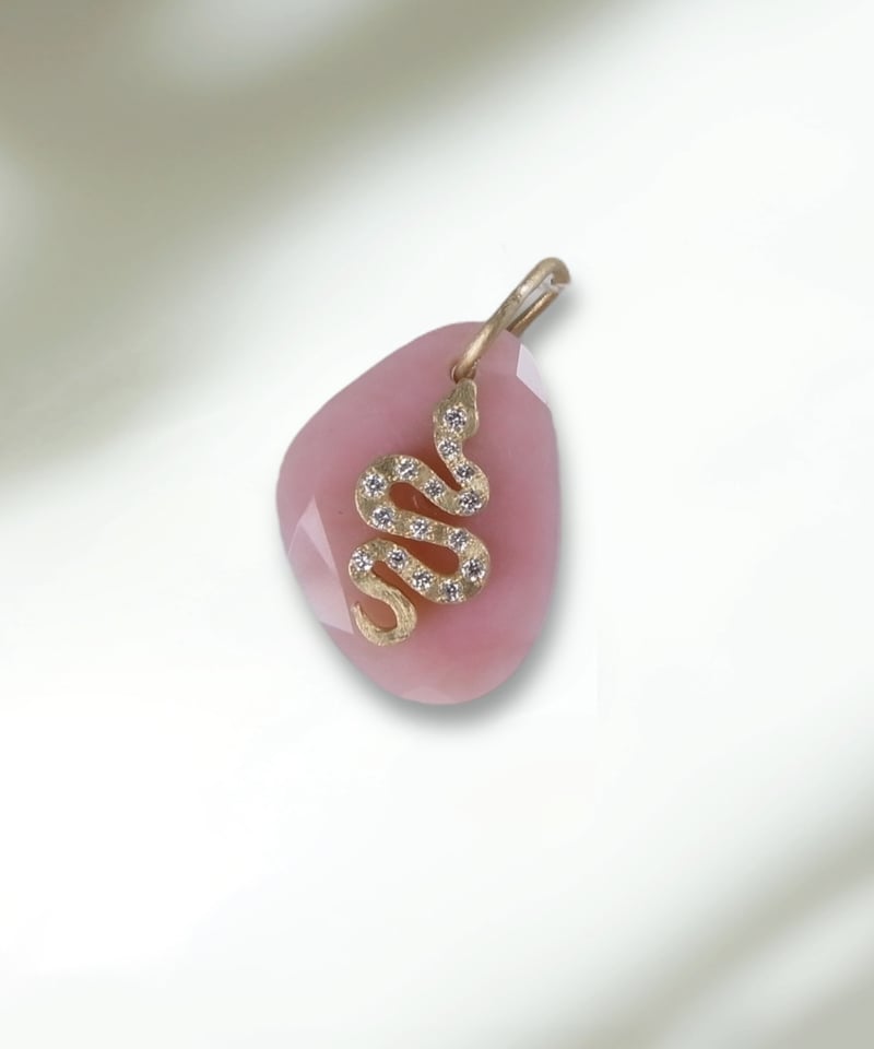 stones stone zoo】 Charm-ヘビ | Wild Roquette C