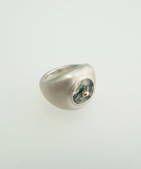Atlica ｜ Silver モスアゲート Ring