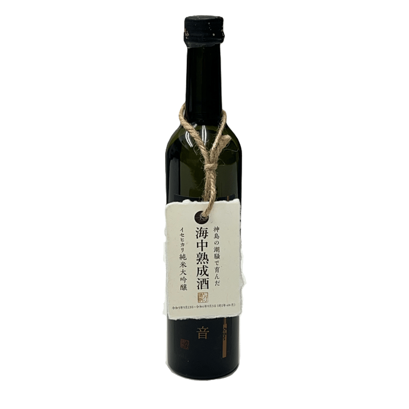 イセヒカリ海中熟成酒】純米大吟醸「里募音」500ml | 伊勢之里・ヒカリ