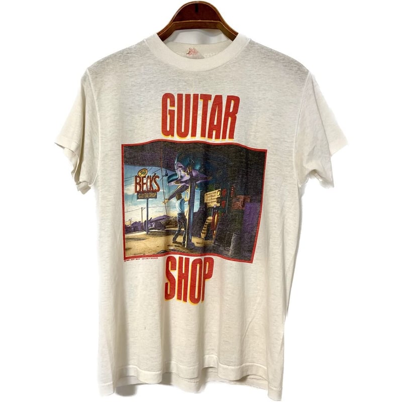 美品☆希少☆ジェフベック☆ツアーTシャツ☆2000年☆バンドTシャツ☆カーキ 美品☆希少☆ジェフベック☆ツアーTシャツ☆2000年☆バンドT