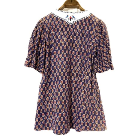 70's "INDIAN IMPORTS" Cotton Blouse